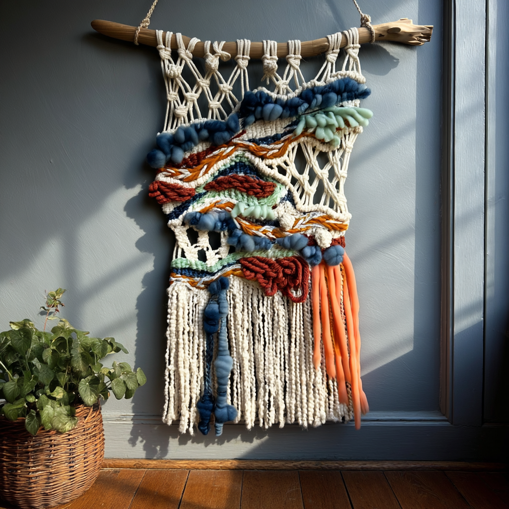 Costal Waves Macraweaving
