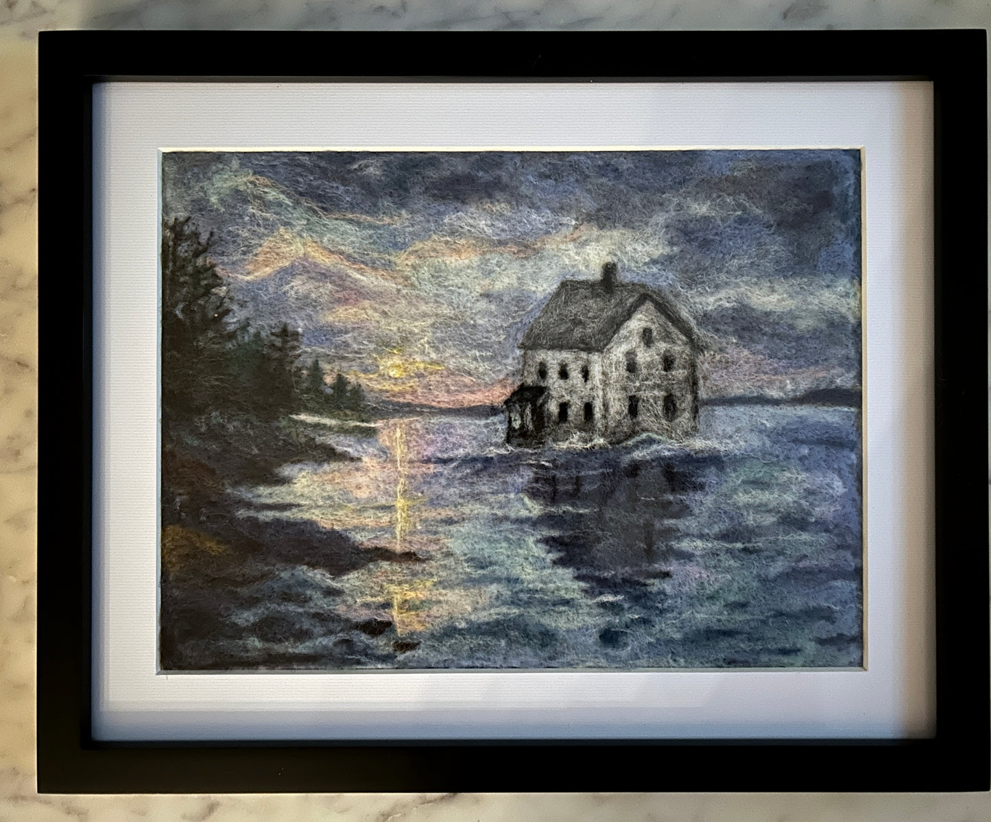 Custom Needle Felted Painting